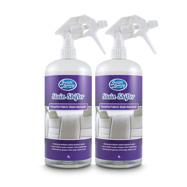 Greased Lightning Stain Shifter Carpet and Upholstery Cleaner - 2 x 1L