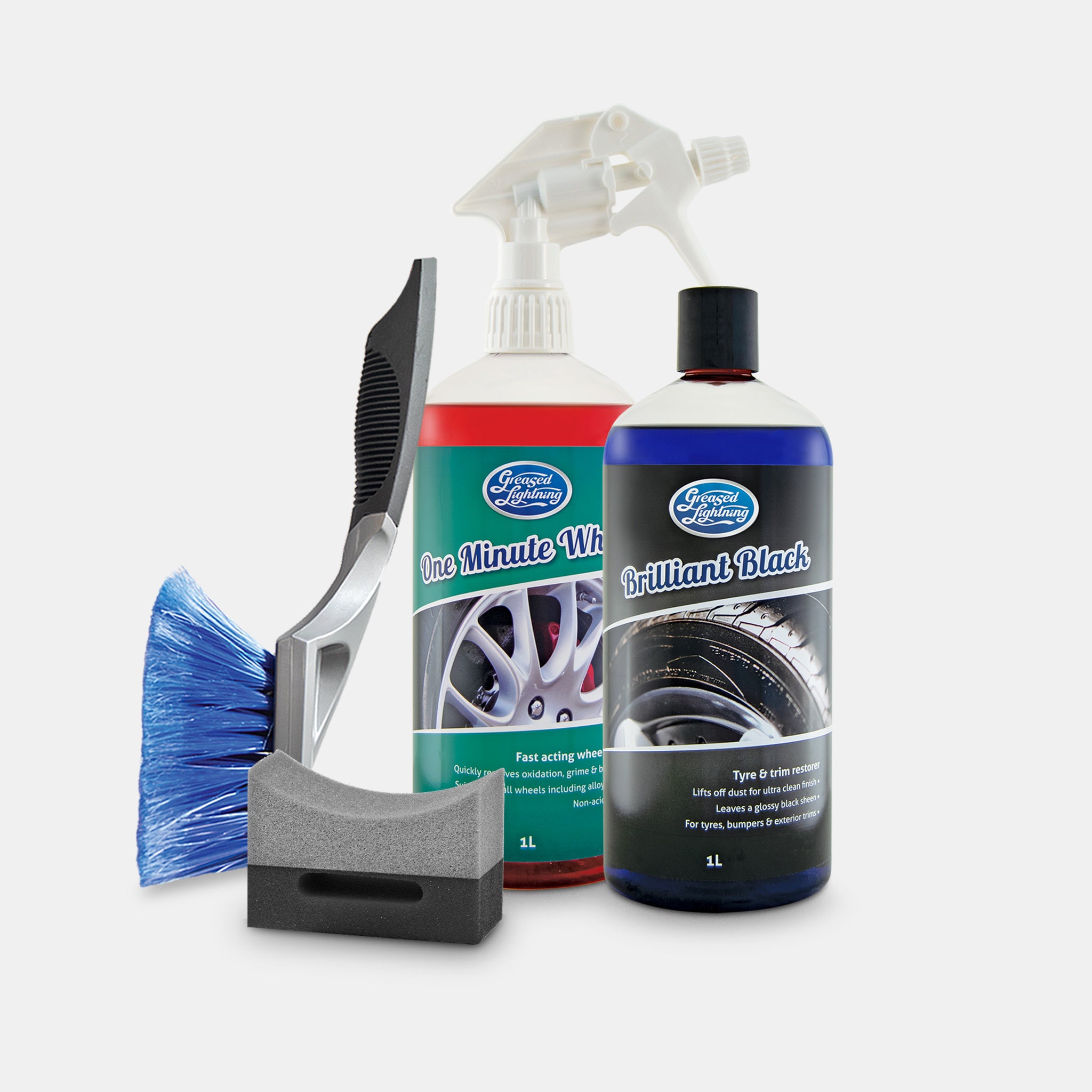 Greased Lightning Wheel Pack for spotless wheels